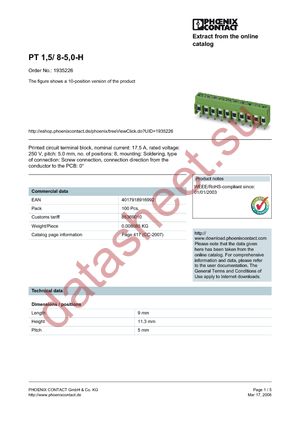 1935226 datasheet  